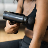 Remology Impact Massage Gun – 6 Speed Deep Tissue Muscle Massager with 4 Interchangeable Heads, Rechargeable Handheld Body Massager for Gym & Home