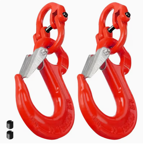Hammerlock Latch-Red swivel winch safety.