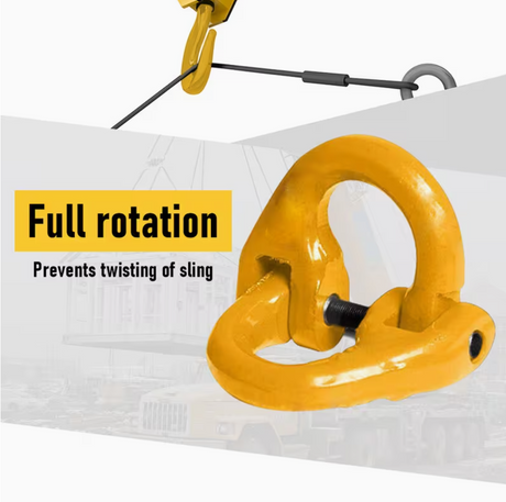 Hammerlock Latch-Yellow swivel slip hook.