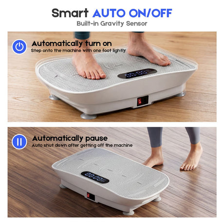 Bluetooth Multi-Speed vibration exercise machines.