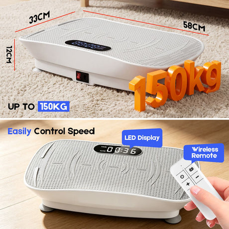 Bluetooth Multi-Speed vibration exercise machines.