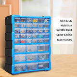 39-drawer Parts Storage Cabinet for Sorting Screws, Bolts, Organizer Box