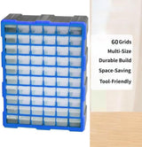 60-drawer Parts Storage Cabinet for Sorting Screws, Bolts, Organizer Box