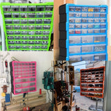 60-drawer Parts Storage Cabinet for Sorting Screws, Bolts, Organizer Box