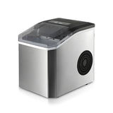 Ice Maker Countertop, Portable Ice Machine with Carry Handle, 26.5lbs Per Day, 9 Cubes in 6 Mins, Auto-Cleaning, with Basket and Scoop, for Home, Kitchen, Camping, RV