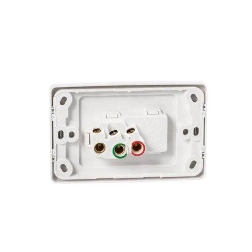Clipsal 2000 Series Switch Socket Outlet Single, 250V, 10A | White Electric | 2015-WE
