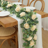 Eucalyptus with Flowers - 61 Heads-M