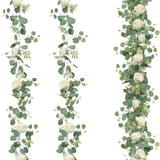 Eucalyptus with Flowers - C