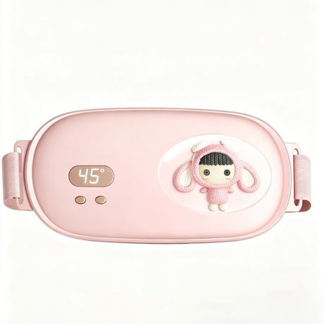 Heated Period Relief Waist Belt Pink Cute Baby.