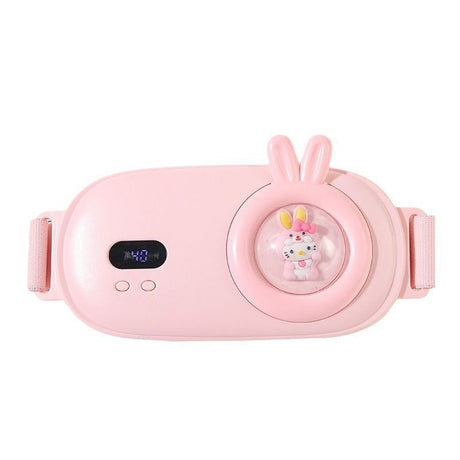 Heated Period Relief Waist Belt Pink Little Rabbit.