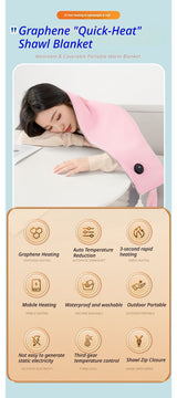 Heating Shawl - Brown