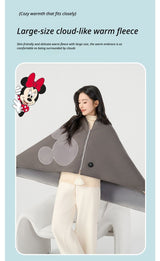 Heating Shawl - Brown