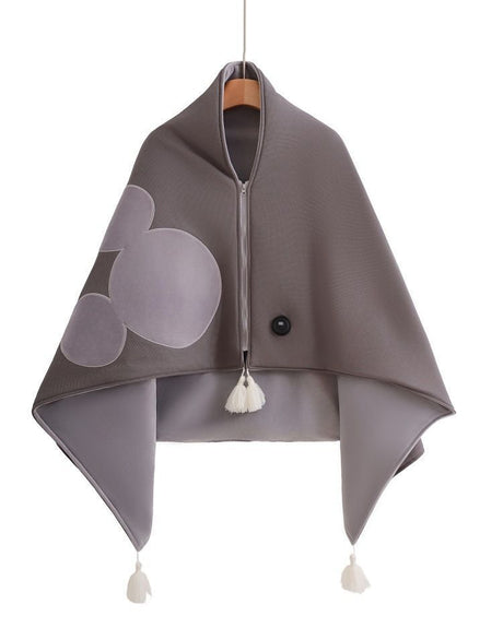 Heating Shawl, grey.