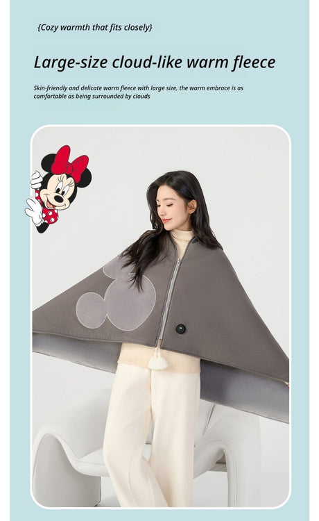 Heating Shawl, grey.