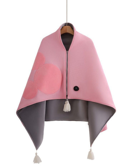 Heating Shawl, Pink.