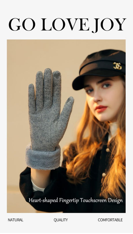 Cashmere gloves, lightweight, model DY50.