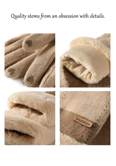 Cashmere gloves, lightweight, model DY50.