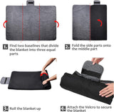 utdoor Camping Blanket - Black