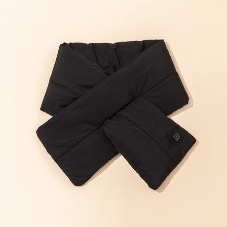 Rechargeable Thickened Heated Scarf Black.