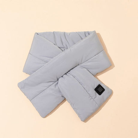 Rechargeable Thickened Heated Scarf Dark Gray.