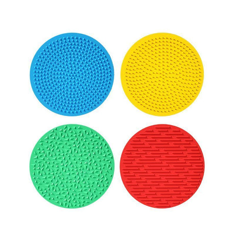 Sensory play mat, 4 pack, lightweight.