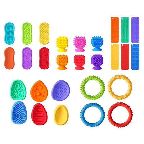 Sensory play mat, 4 pack, lightweight.