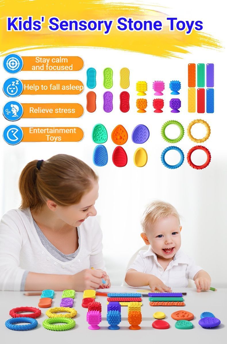 Sports Sensory Toys - 8-Piece Set