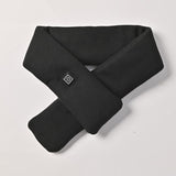 USB Rechargeable Graphene Heated Neck Warmer Black