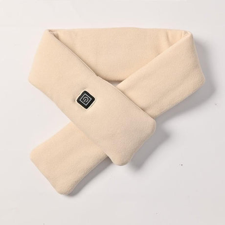 Rechargeable neck warmer, lightweight.