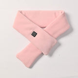 USB Rechargeable Graphene Heated Neck Warmer Pink-Gift Box Edition
