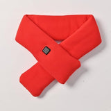 USB Rechargeable Graphene Heated Neck Warmer Red-Gift Box Edition