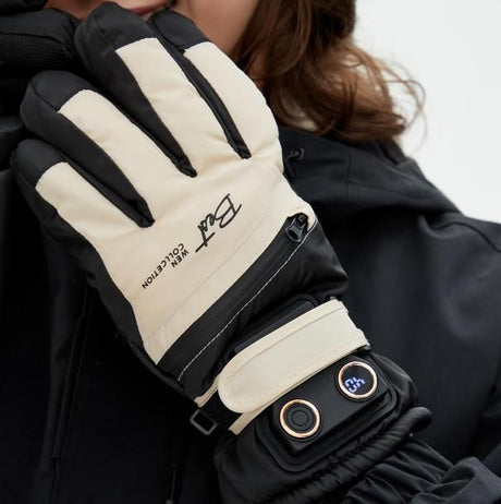 Black heating pads, windproof, lightweight.