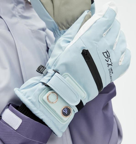 White heating pads, windproof, lightweight.