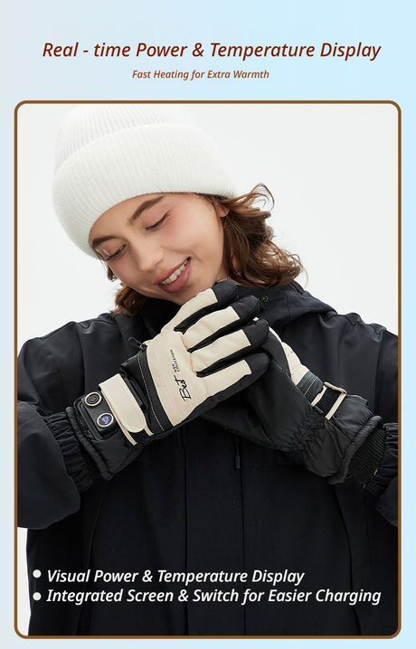 White heating pads, windproof, lightweight.