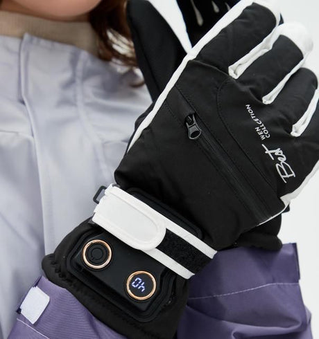 Black heating pads, windproof, lightweight.