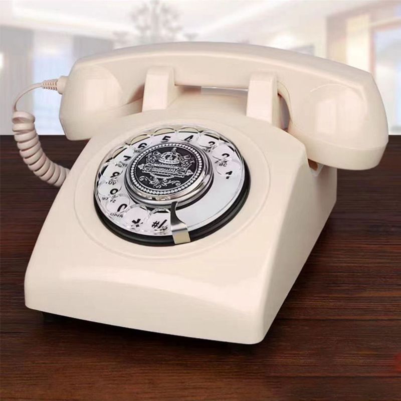 Wireless Bluetooth Desk Phone Style 2-blue green