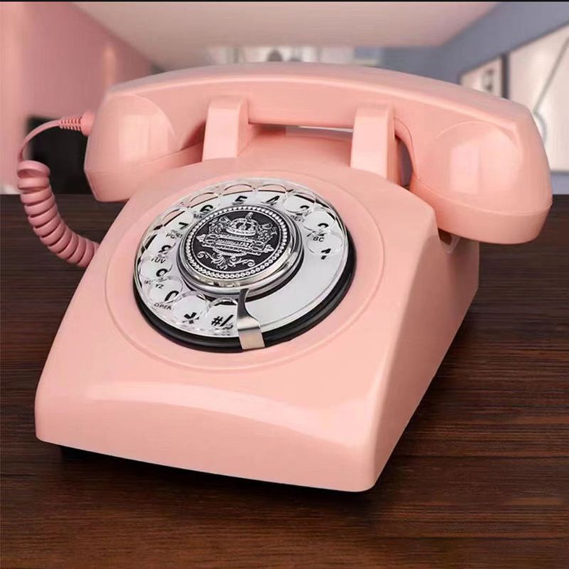 Wireless Bluetooth Desk Phone Style 2-green