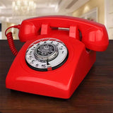 Wireless Bluetooth Desk Phone Style 2-orange