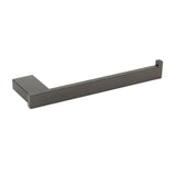 Gun Metal 304 Stainless Steel Square Towel Holder Rack Clothes Hook Kit Bathroom