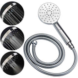 WELS Chrome 10" Round Rain Handheld Twin Shower Head Arm Sliding Rail Arm Diverter Set