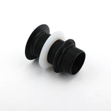 Matt Black Watermark 32mm Pop Up Push Brass Waste Plug No Overflow Basin Drain