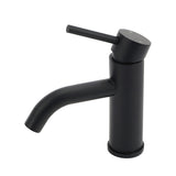 WELS Kitchen Laundry Round Standard Basin Mixer Vanity Sink Faucet Tap Black Set