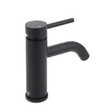 WELS Kitchen Laundry Round Standard Basin Mixer Vanity Sink Faucet Tap Black Set
