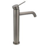 WELS Gunmtal Grey Tall Kitchen Laundry Basin Mixer Vanity Sink Faucet Tap Valve