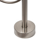 WELS Brushed Nickel Stainless Steel Free Standing Mixer Faucet Tap Spout Handset