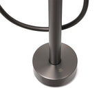 Gun Metal Bathtub Mixer Tap Free Standing Faucet Spout With Handheld Shower Set