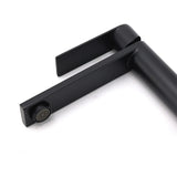 WELS Matt Black Square Short Basin Mixer Vanity Sink Faucet Laundry Spout Tap