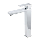 WELS 6L/m Square 310mm Tall Basin Vessel Mixer Faucet Tap Kitchen Laundry Chrome