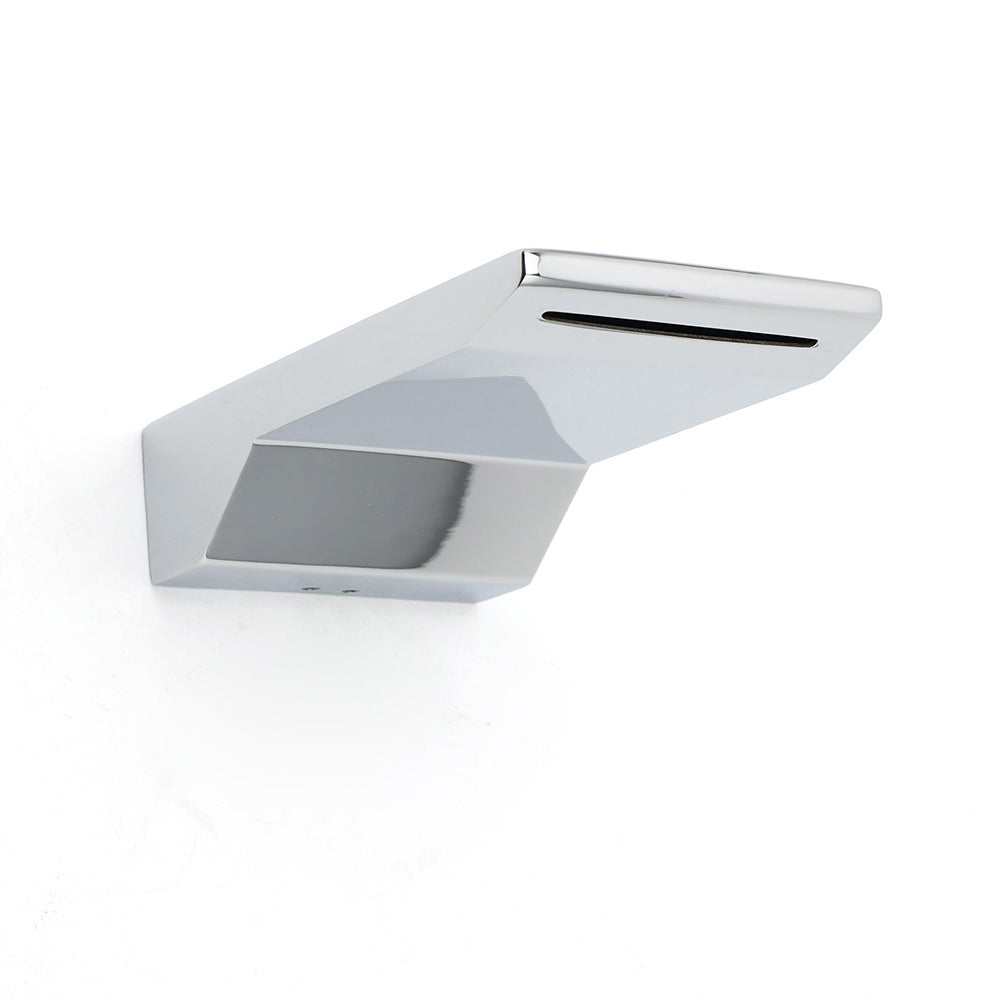 Chrome Square Shower Bath Tub Filler Waterfall Spout Faucet Outlet 1/2 Inch End