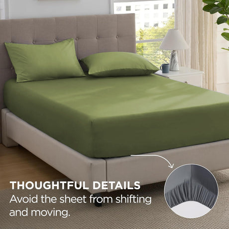 Green fade resistant, 16inch, 2 piece, double size.
